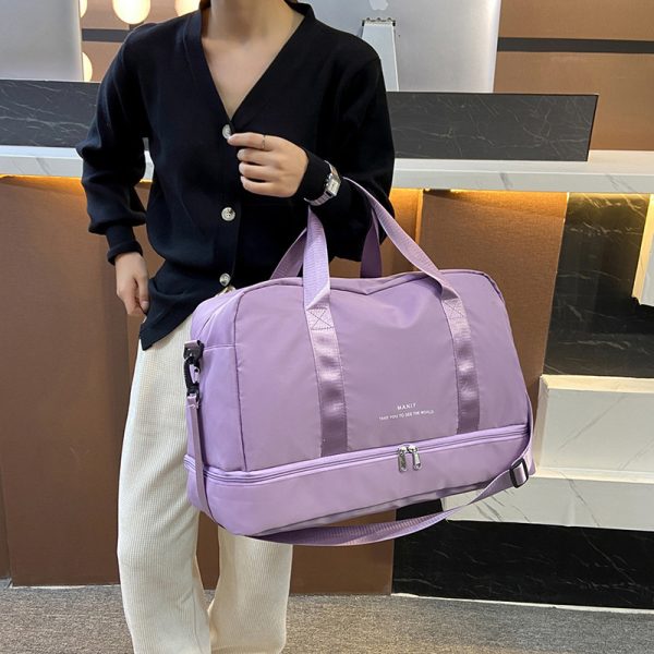 Large Capacity Travel Bag Short Business Trip Tote Bag Lightweight Luggage Bag - Image 10