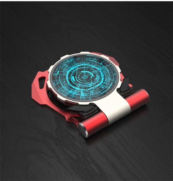Iron Man Metal QI Wireless Charger Stand Desktop Mobile Phone Charger - Image 2