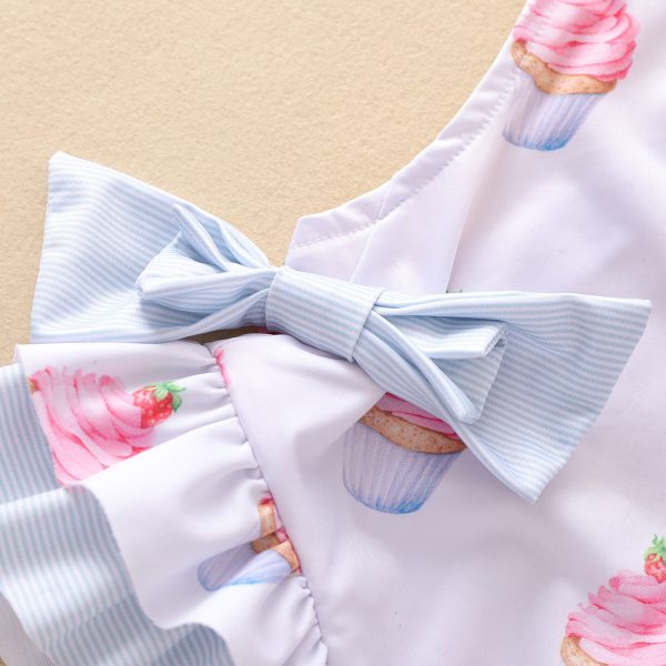 Children's Ruffled One-piece Swimsuit - Image 3