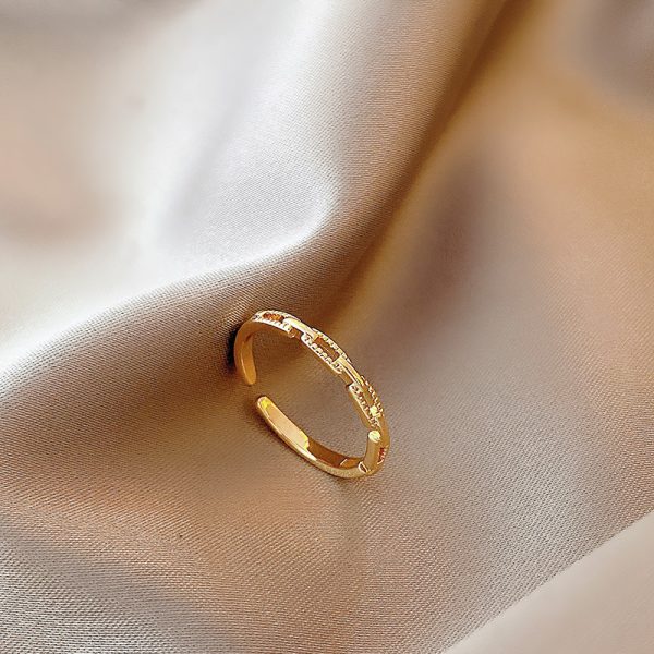 New Hot-selling Korean Fashion Personality Geometric Ring - Image 6