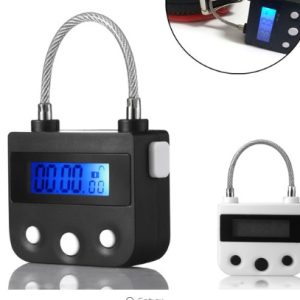 Time Lock Fetish Handcuffs Mouth Gag Electronic Timer Bdsm Bondage Restraints Chastity Couples Toys Adult Game Bondage Lock