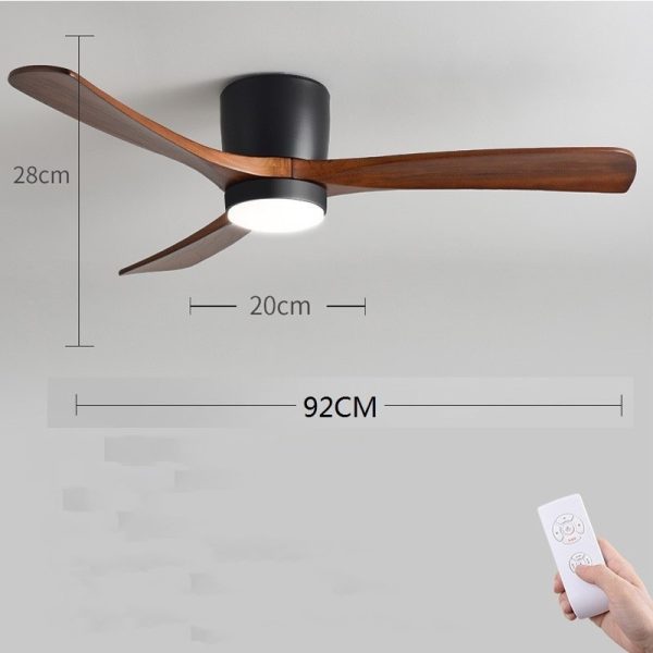 One Bedroom Household Electric Fan Pendant Lamp - Image 2