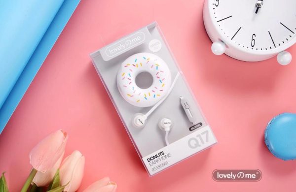 Creative donut winding music subwoofer mobile phone diy big computer headset wired girl male sports gift - Image 6