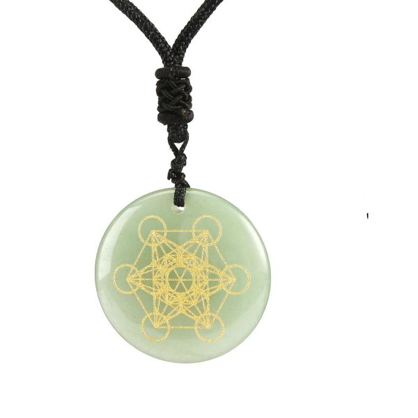 Hot Selling Crystal Multidimensional Metatron Cube Pendant - Image 2