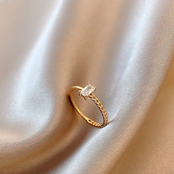 New Hot-selling Korean Fashion Personality Geometric Ring - Image 9