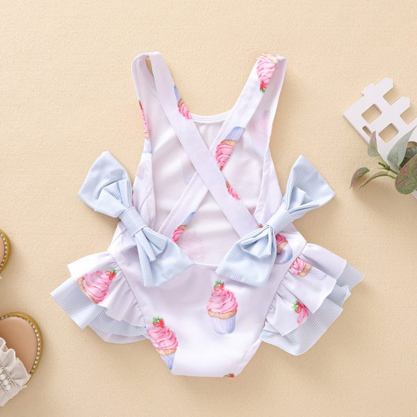 Children's Ruffled One-piece Swimsuit - Image 2