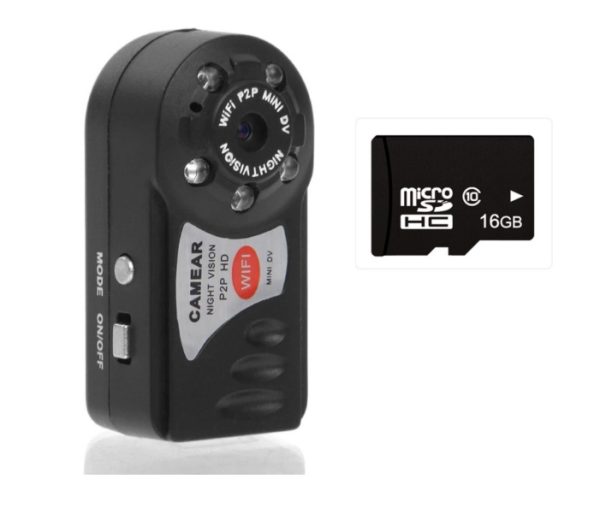 Mini WiFi Camera Wireless Securiy Video Camera With Infrared Night Vision Wireless DVR - Image 6