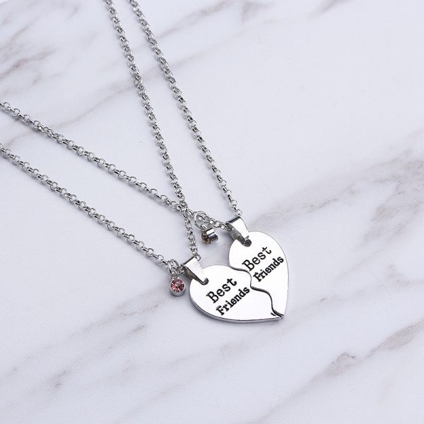 ROSS Heart Best friend Pendant Necklace - Image 6
