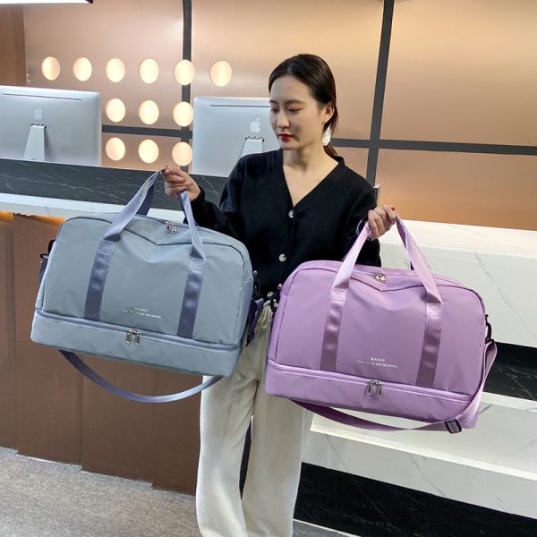 Large Capacity Travel Bag Short Business Trip Tote Bag Lightweight Luggage Bag - Image 7