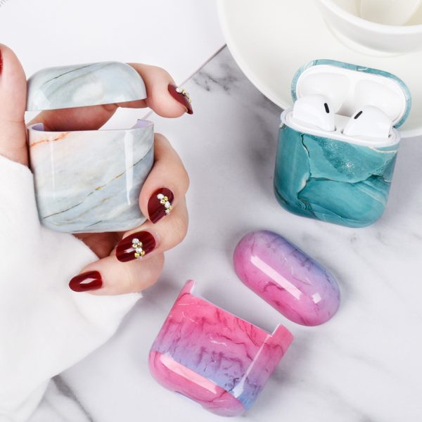 Compatible with Apple, Compatible with Apple , Marbled earphone case - Image 8