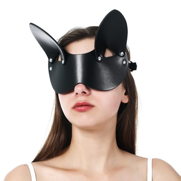 Leather Erotic Eye Women's Products Mask - Image 5