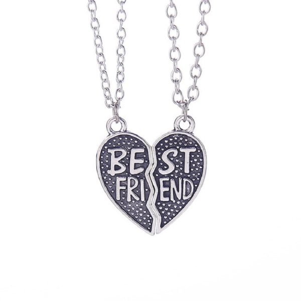 ROSS Heart Best friend Pendant Necklace - Image 8