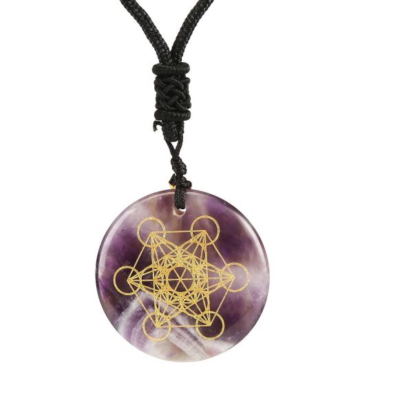 Hot Selling Crystal Multidimensional Metatron Cube Pendant - Image 10