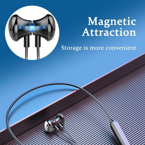 Neck-mounted wireless sports earphones Neck-mounted Binaural Headset - Image 2