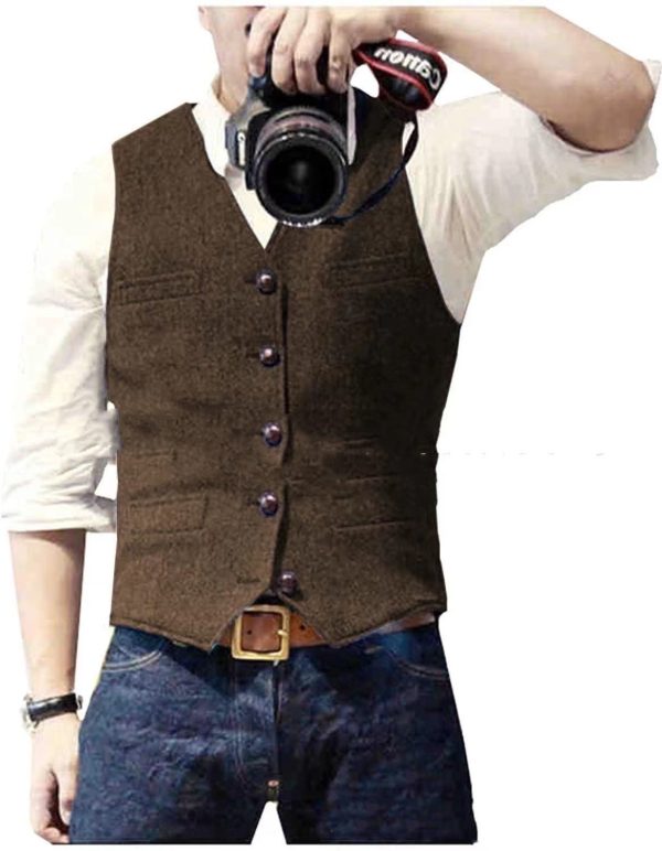 Suit Vest Best Man Wedding - Image 10