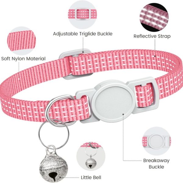 Pets Comfortable Breathable Nylon Cat Collar Pet Products - Image 3