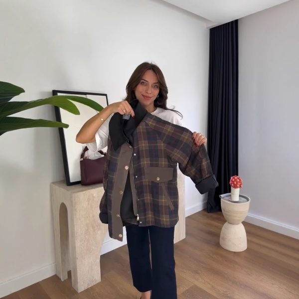 Fashion Casual All-matchloose Coat Women - Image 3