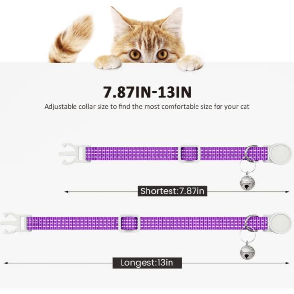 Pets Comfortable Breathable Nylon Cat Collar Pet Products - Image 7