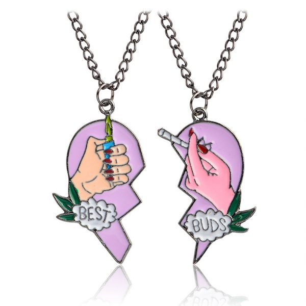 ROSS Heart Best friend Pendant Necklace - Image 3
