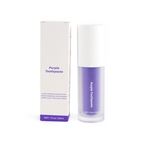 V34 Teeth Whitening Purple Mousse Toothpaste - Image 9