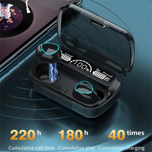 TWS Wireless 5.1 Waterproof Bluetooth Sports Waterproof Earphones - Image 7