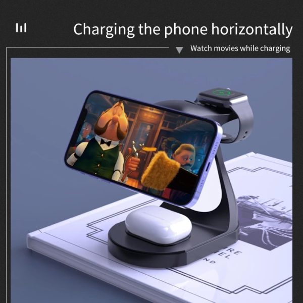 Fast Four In One Magnetic Wireless Fast Charger - Image 4