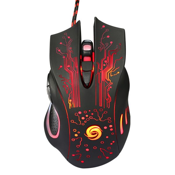 USB Wired Gaming Mouse 5500DPI Adjustable 7 Buttons LED Backlit Professional Gamer Mice Ergonomic Computer Mouse for PC Laptop - Image 3
