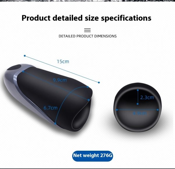 Airplane Bottle Vibration Pulse Charging Health Products - Image 7
