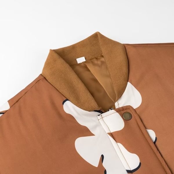 Autumn New Fashion All-match Casual Printed Coat - Image 2