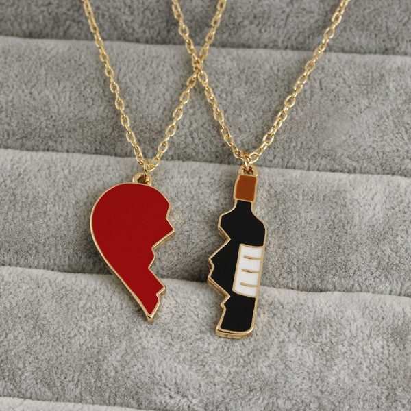 ROSS Heart Best friend Pendant Necklace - Image 10
