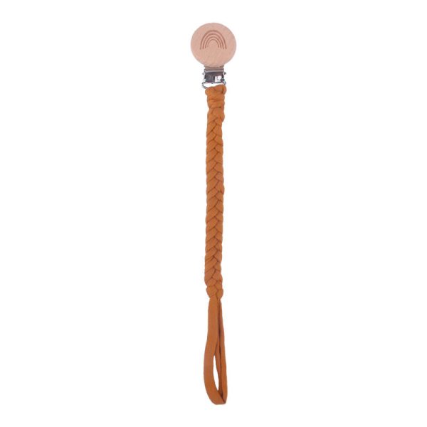 Baby Products Rainbow Beech Wood Pacifier Clip - Image 8