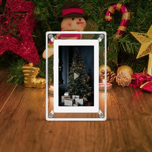 5-inch Transparent Fashion Digital Electronic Photo Album Video Advisement Player Business Gift Photo Frame - Image 8
