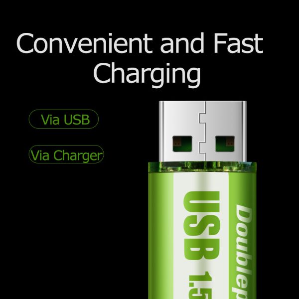 USB Rechargeable Battery No. 5, No. 7 Lithium Battery, Large Capacity 1.5v Constant Voltage AA - Image 7