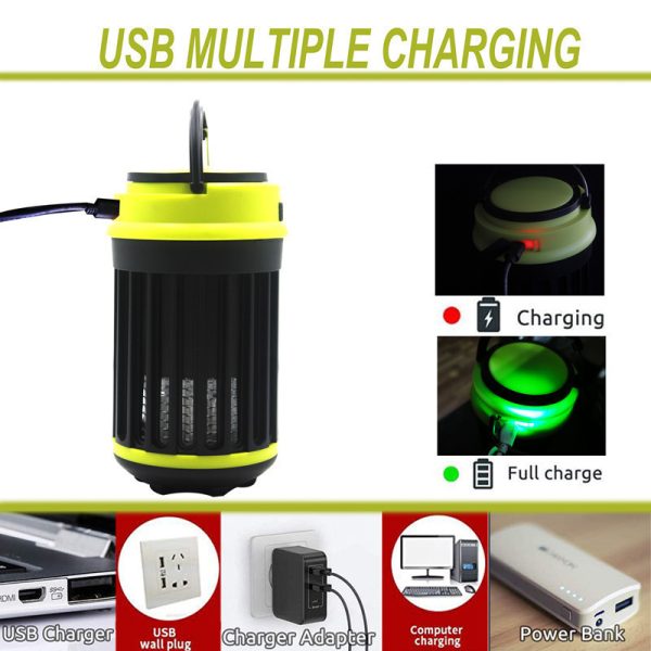 Solar Anti Mosquito Lamp Outdoor Waterproof Camping Lamp Catalyst Electric Mosquito Killer - Image 5
