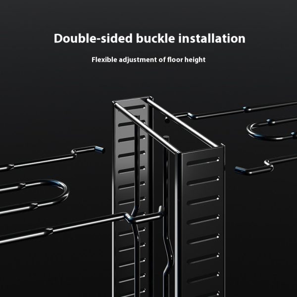 Removable Folding Multi-functional Kitchen Rack - Image 8