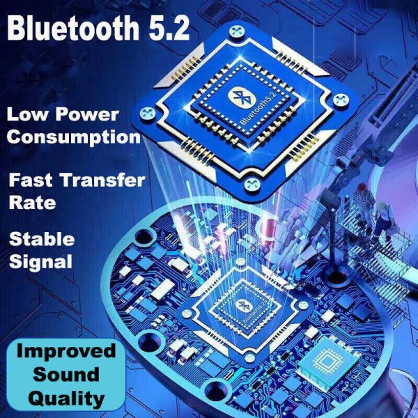 TWS Wireless 5.1 Waterproof Bluetooth Sports Waterproof Earphones - Image 2