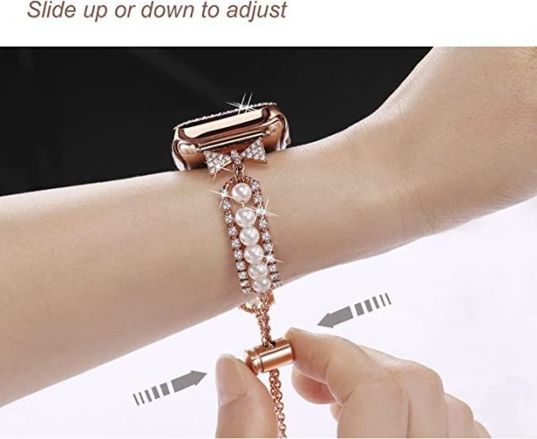Smart Watch Pearl Bracelet Watch Band - Image 8