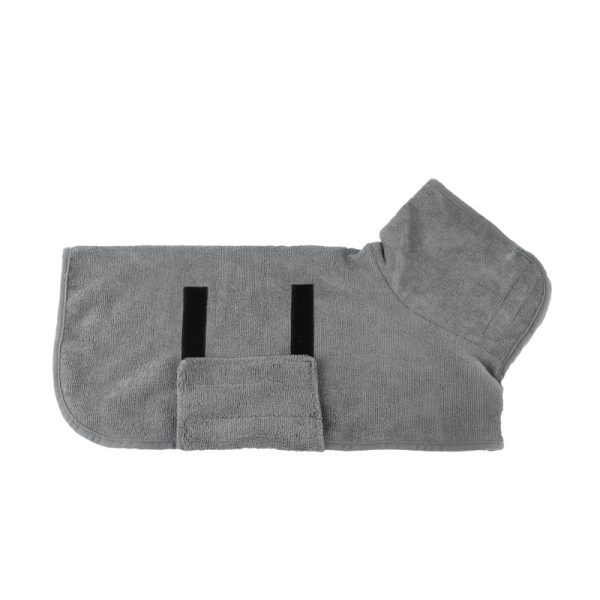 Absorbent Pet Bathrobe With Waist-wrapped Microfiber - Image 8