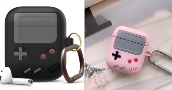 Compatible with Apple, Silicone Cover Case For Airpods Case Cover Compatible With For Airpods Pro Case Classic Game Player Design Case With Keychain - Image 10