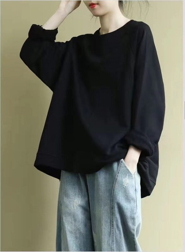 Casual Loose-fitting Plus Size Pullover Women - Image 4