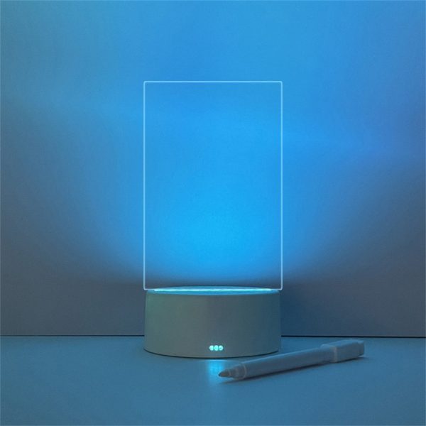 Bedside Message Writing Board Acrylic Night Light - Image 8