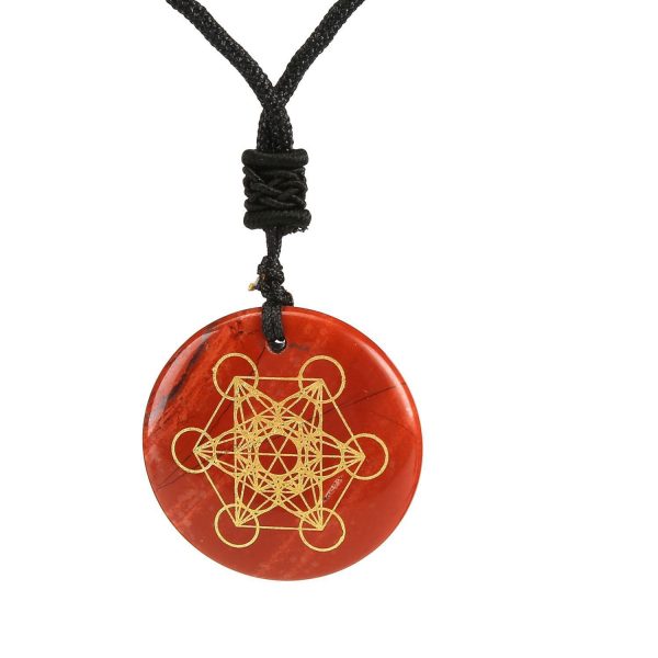 Hot Selling Crystal Multidimensional Metatron Cube Pendant - Image 3