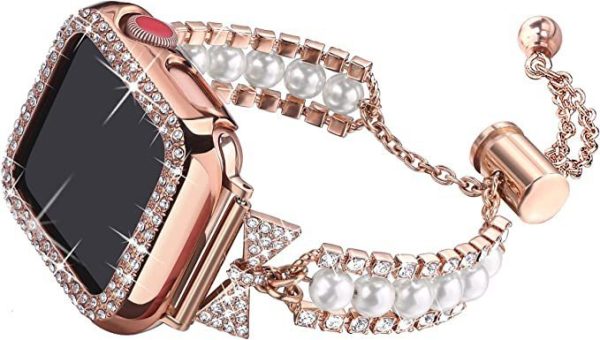 Smart Watch Pearl Bracelet Watch Band - Image 4