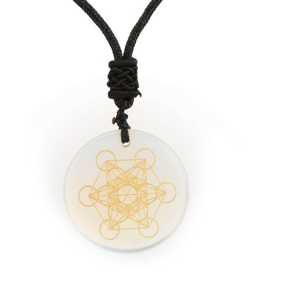 Hot Selling Crystal Multidimensional Metatron Cube Pendant - Image 6