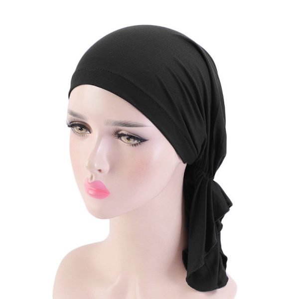 New Hot Selling Modal Cotton Stretch Headscarf Hat - Image 2