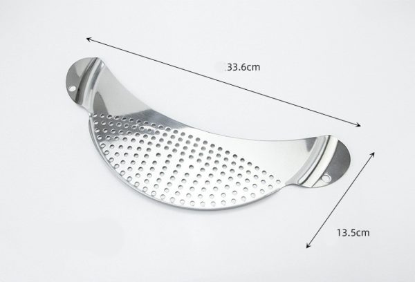 Stainless Steel Moon Shape Drainer Kitchen Tools - Image 7