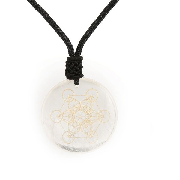 Hot Selling Crystal Multidimensional Metatron Cube Pendant - Image 7