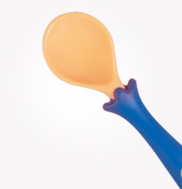 Baby Products To Learn Eat Curved Fork Spoon Cover - Image 6