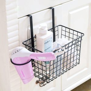 Multi-function kitchen rack bathroom storage rack hair dryer rack door kitchen cabinet storage rack