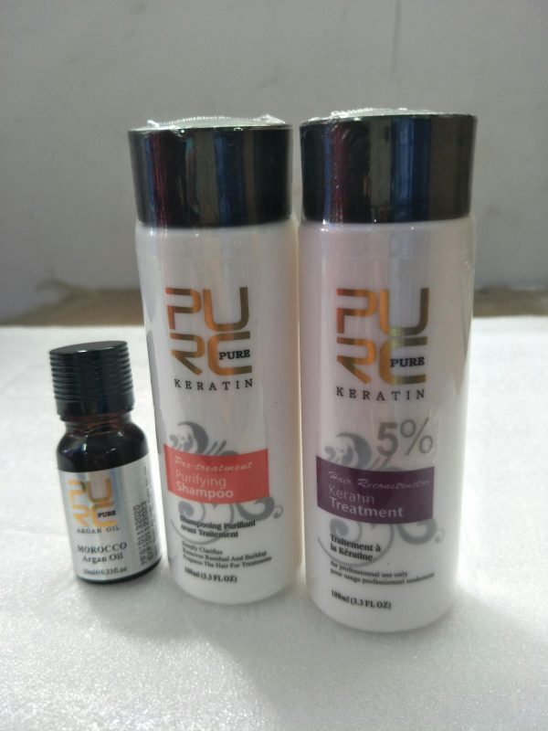 PURC Straightening Hair Repair And Straighten Damage Hair Products Brazilian Keratin Treatment  Purifying Shampoo - Image 2